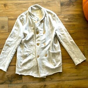 Frank and Eileen hundred percent cotton pea coat